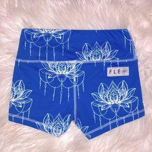 🔵FLEO x DNDL Lotus Shorts XS